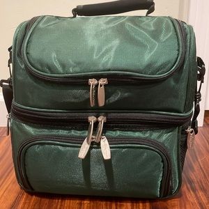 Picnic Time Cooler. Forest Green